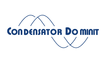 Das Logo von Condensator Dominit.